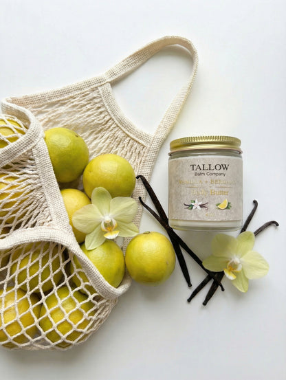 TBC Body Butter                    Vanilla + Bergamot
